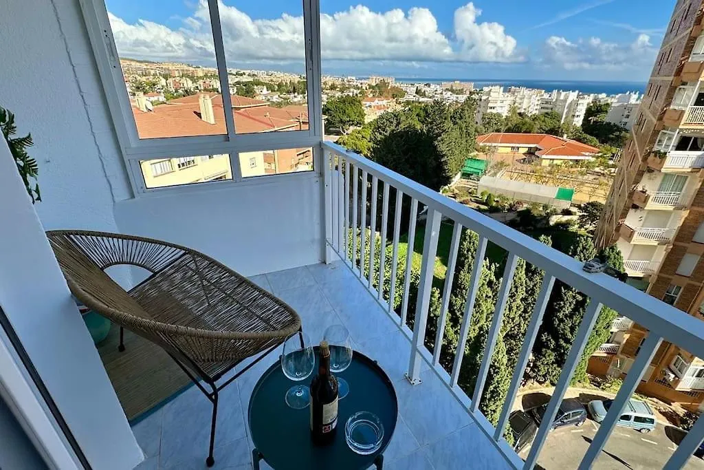 Pura Vida King-Size Bed Sea And Mountain View Apartment Benalmádena